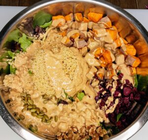 The BEST Thanksgiving Salad Vegan and Gluten-Free