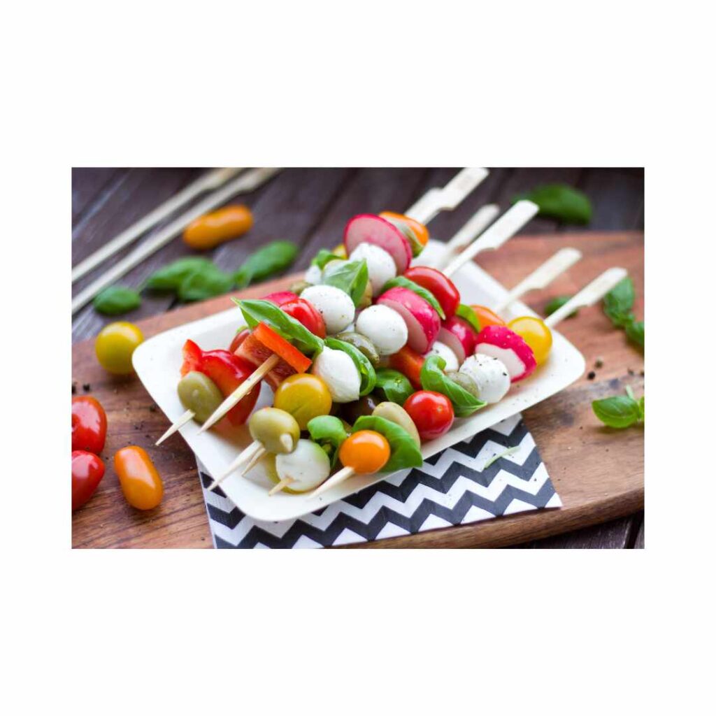 Grilled Veggie Kabobs are the star of any BBQ!